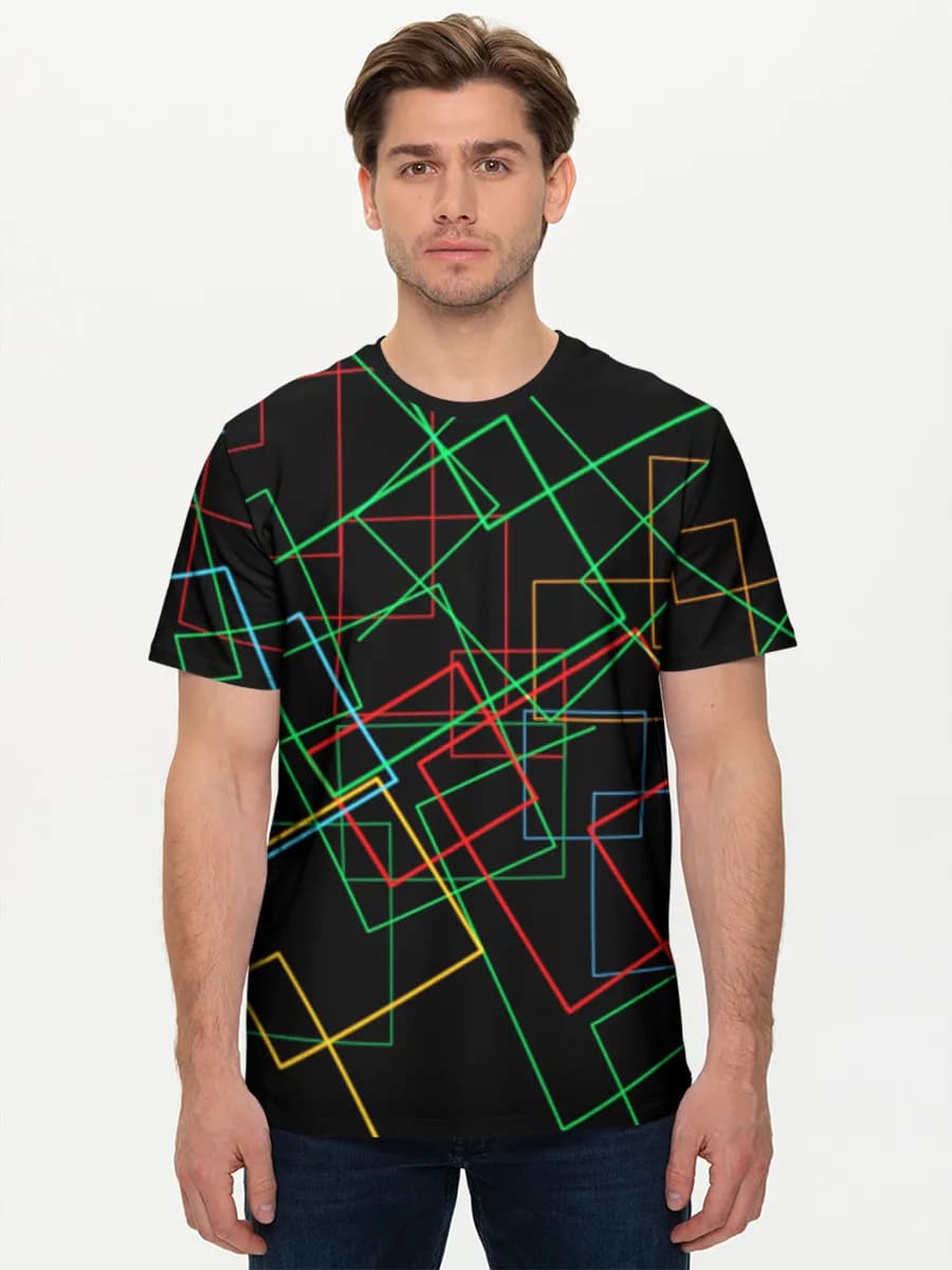 Men's basic cotton T-shirt