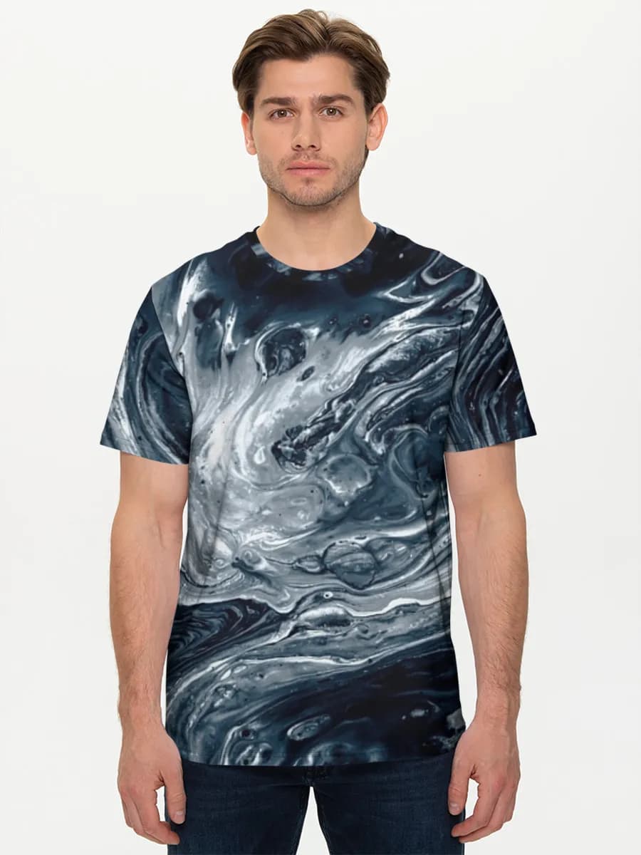 Men's basic cotton T-shirt