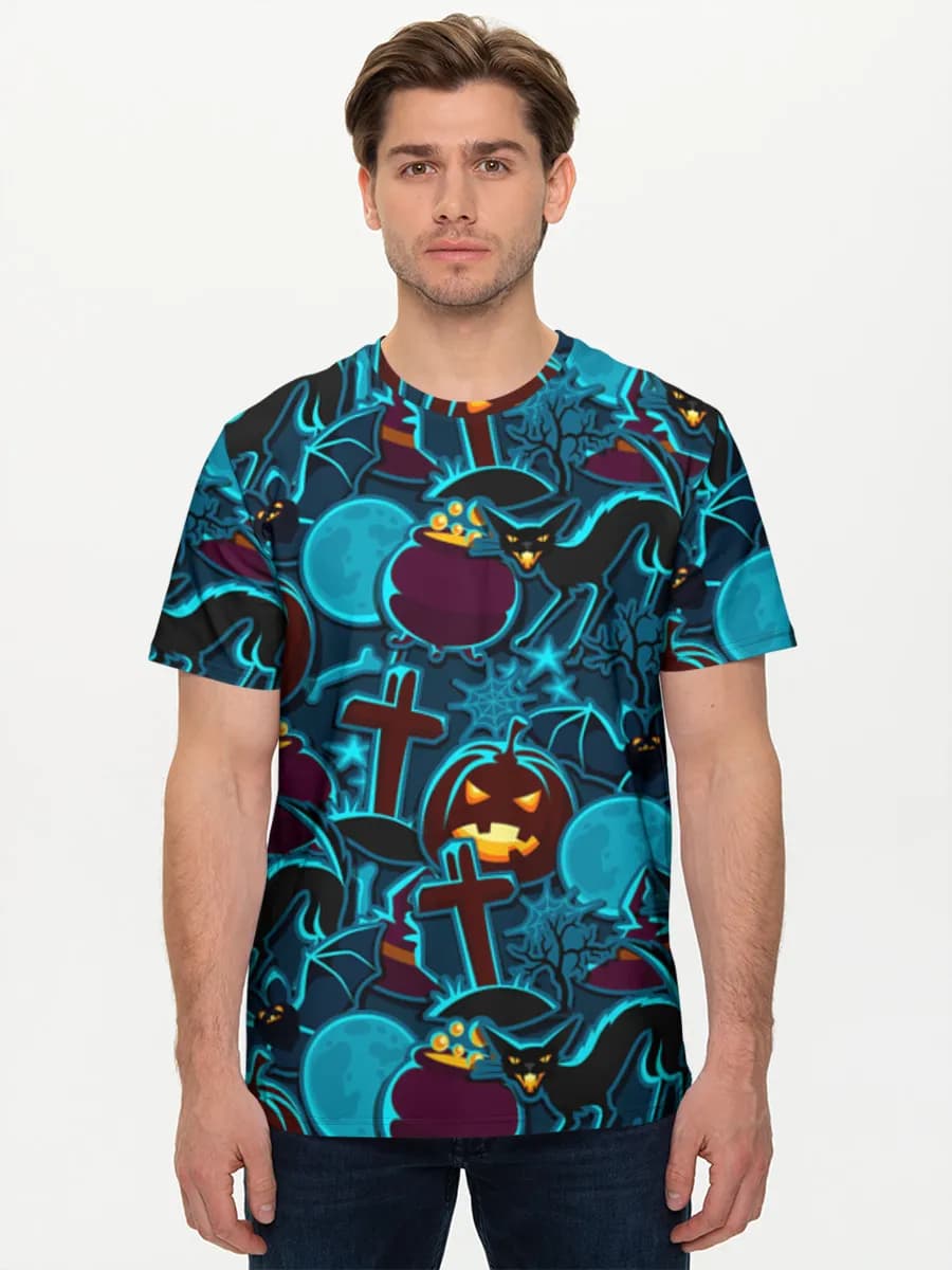 Men's basic cotton T-shirt