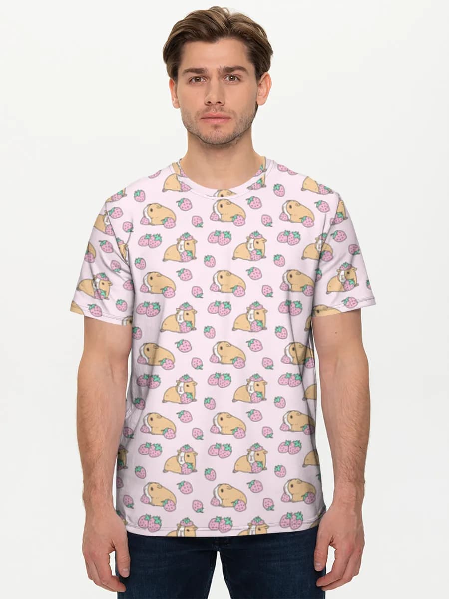 Men's basic cotton T-shirt