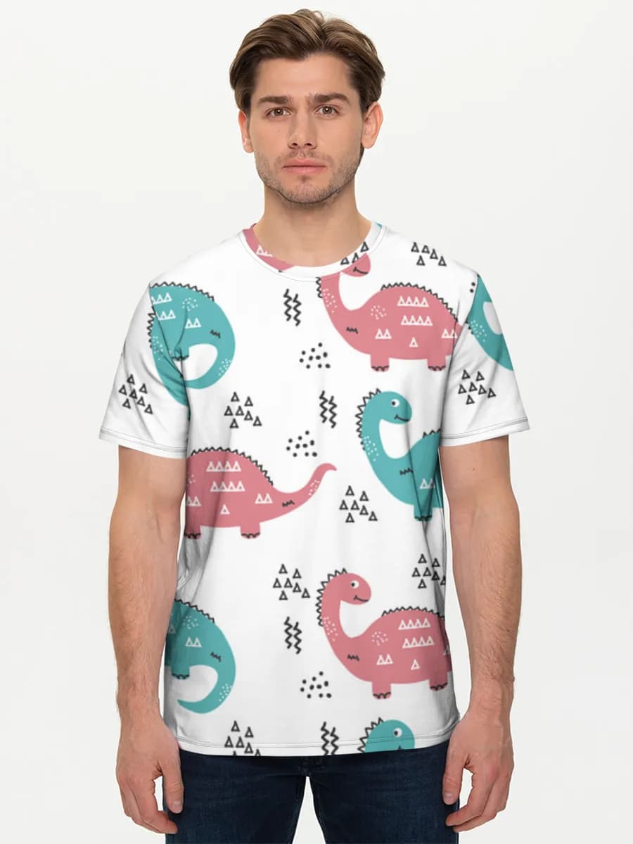 Men's basic cotton T-shirt