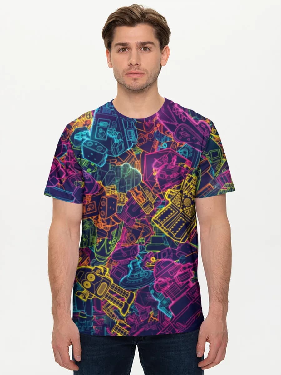 Men's basic cotton T-shirt