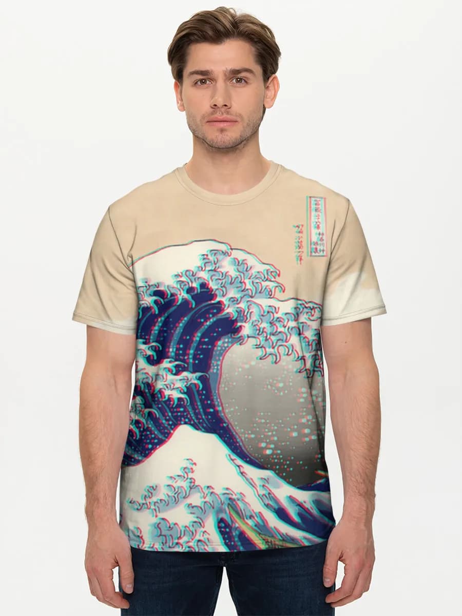 Men's basic cotton T-shirt