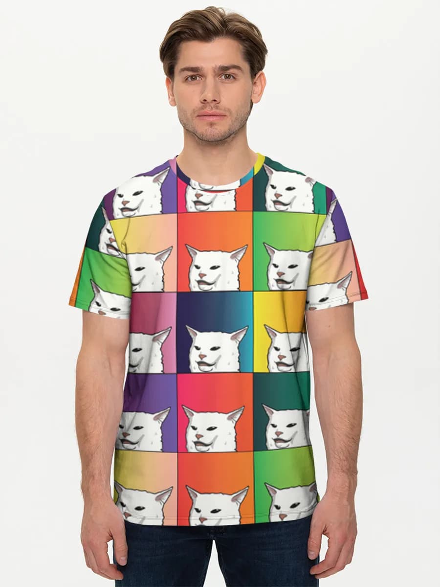 Men's basic cotton T-shirt