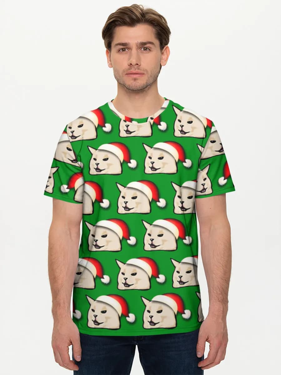 Men's basic cotton T-shirt