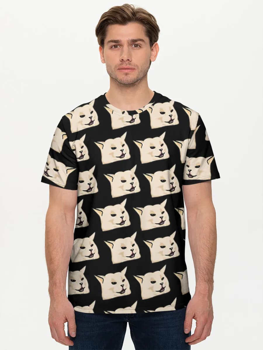Men's basic cotton T-shirt