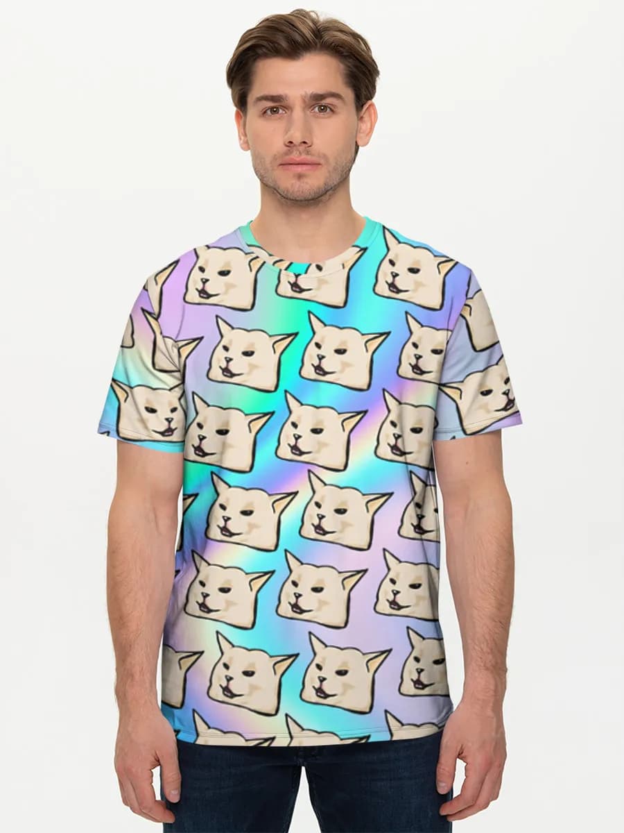 Men's basic cotton T-shirt