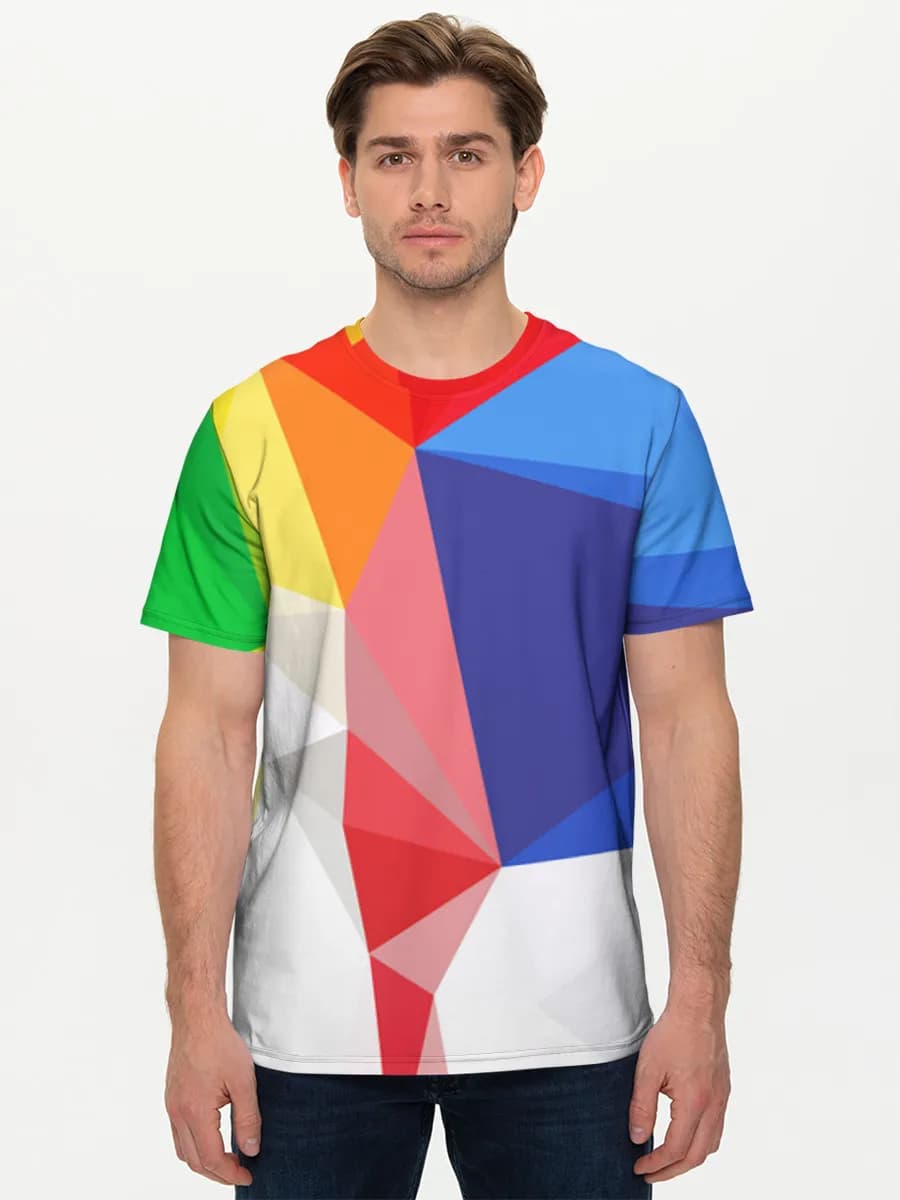 Men's basic cotton T-shirt