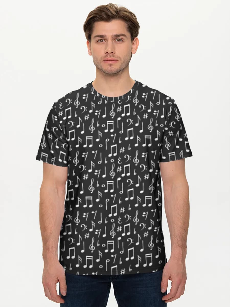 Men's basic cotton T-shirt