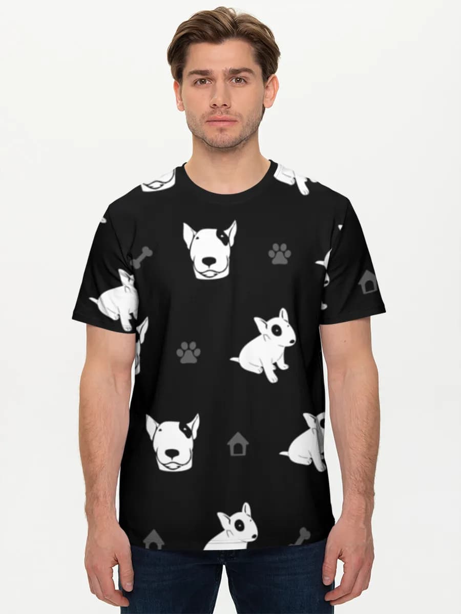 Men's basic cotton T-shirt