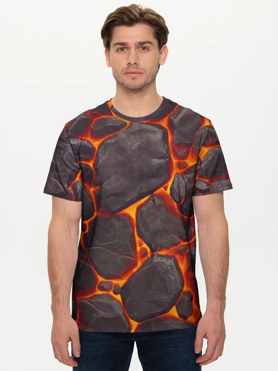 Men's basic cotton T-shirt