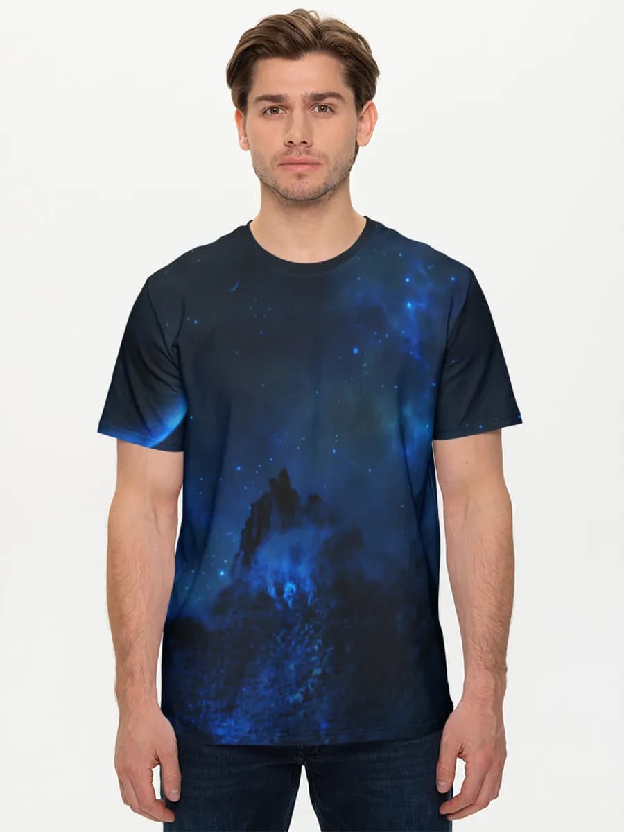 Men's basic cotton T-shirt