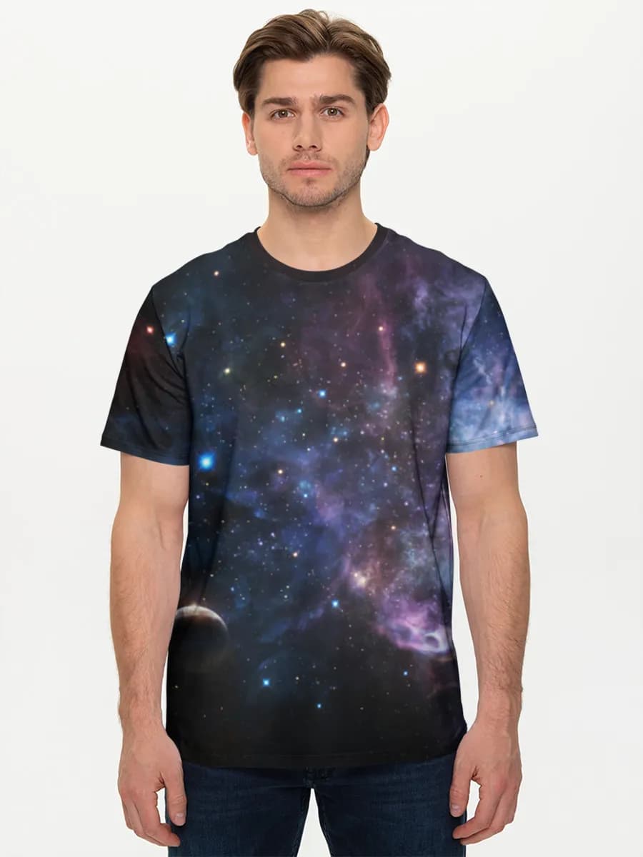 Men's basic cotton T-shirt