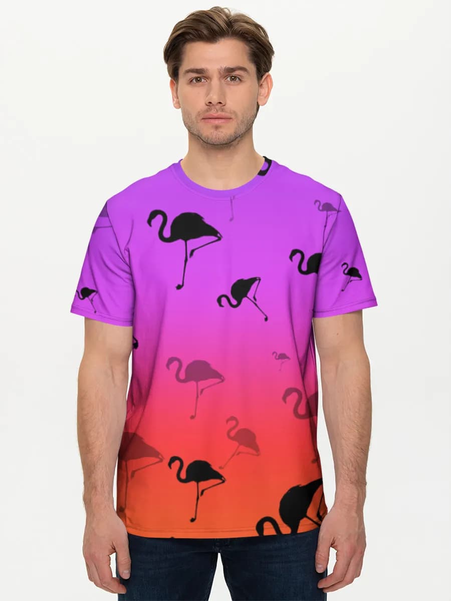 Men's basic cotton T-shirt