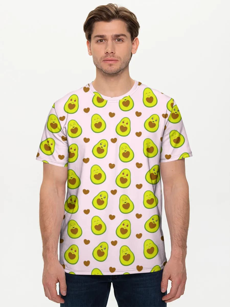Men's basic cotton T-shirt