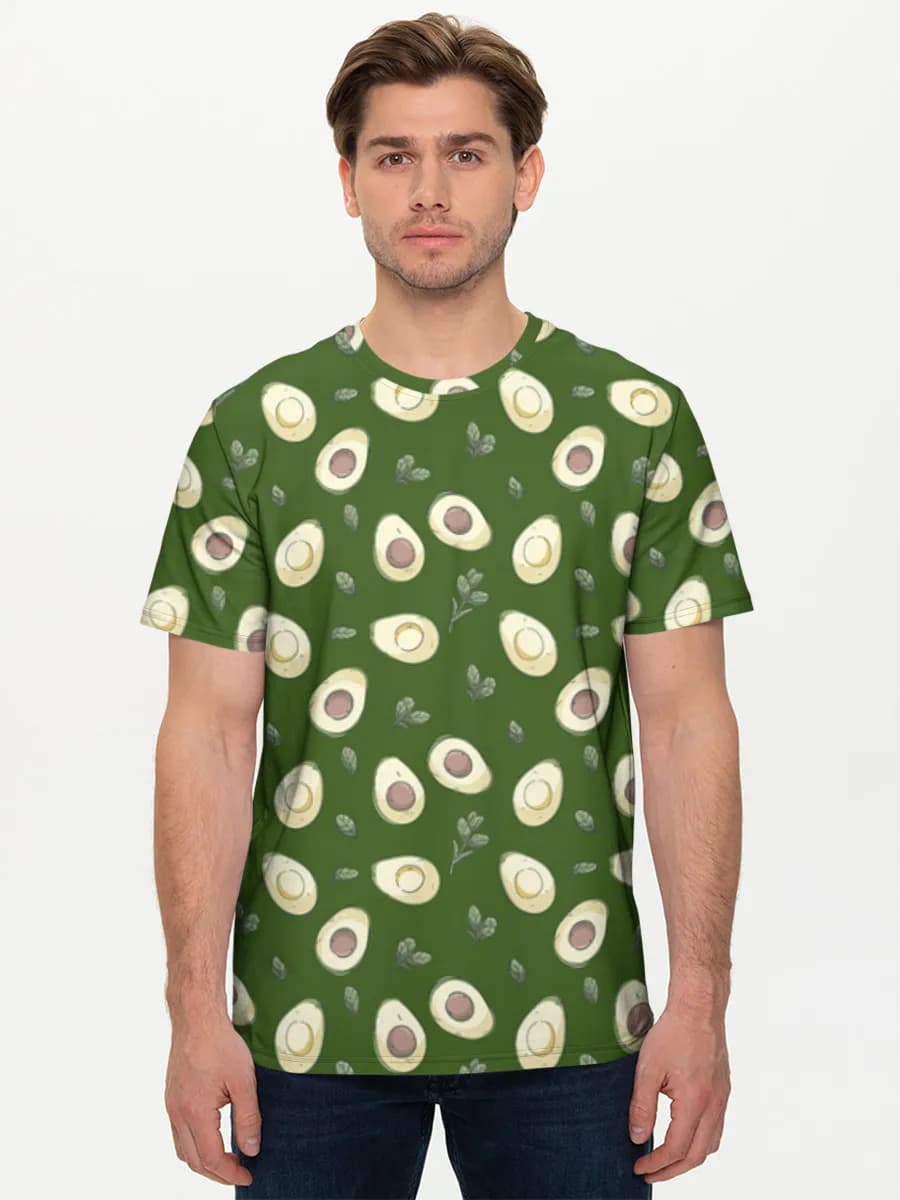 Men's basic cotton T-shirt