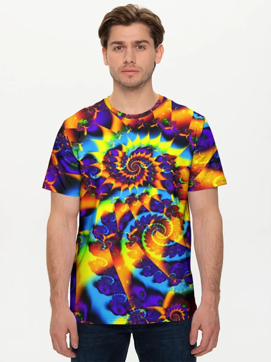 Men's basic cotton T-shirt