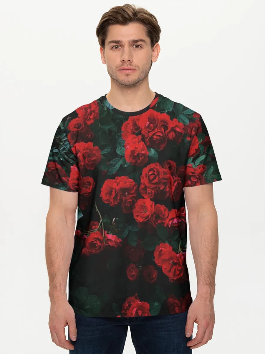 Men's basic cotton T-shirt