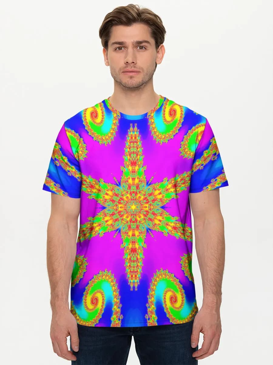 Men's basic cotton T-shirt