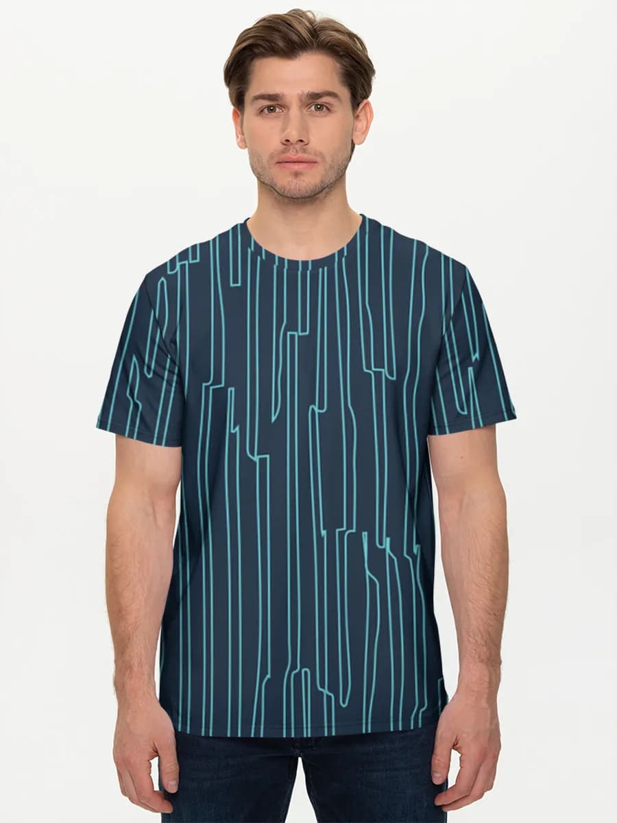 Men's basic cotton T-shirt