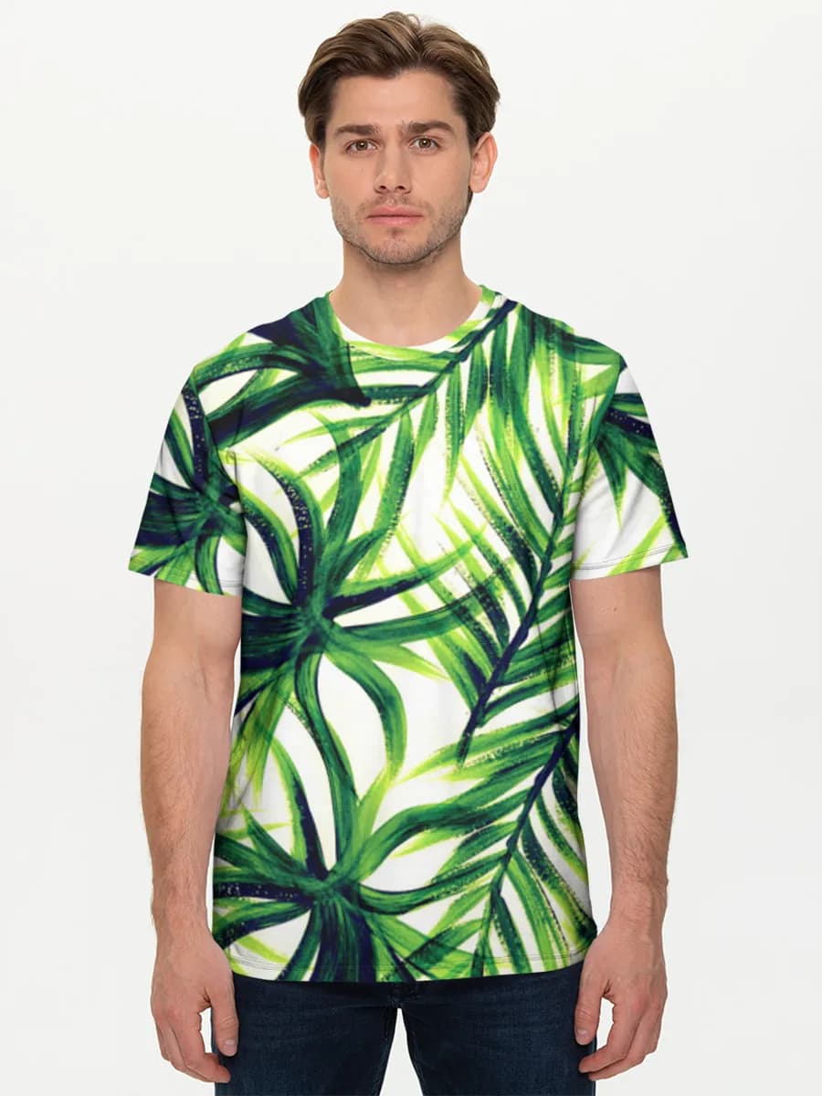 Men's basic cotton T-shirt