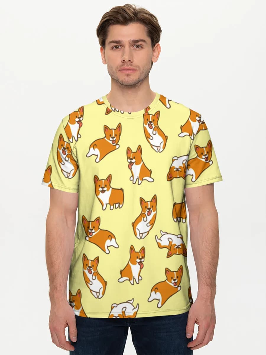 Men's basic cotton T-shirt