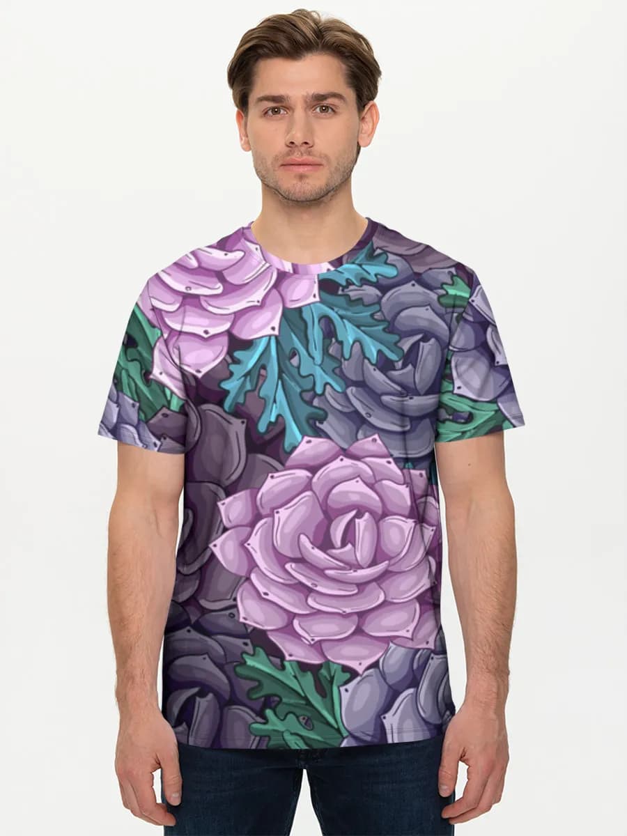 Men's basic cotton T-shirt