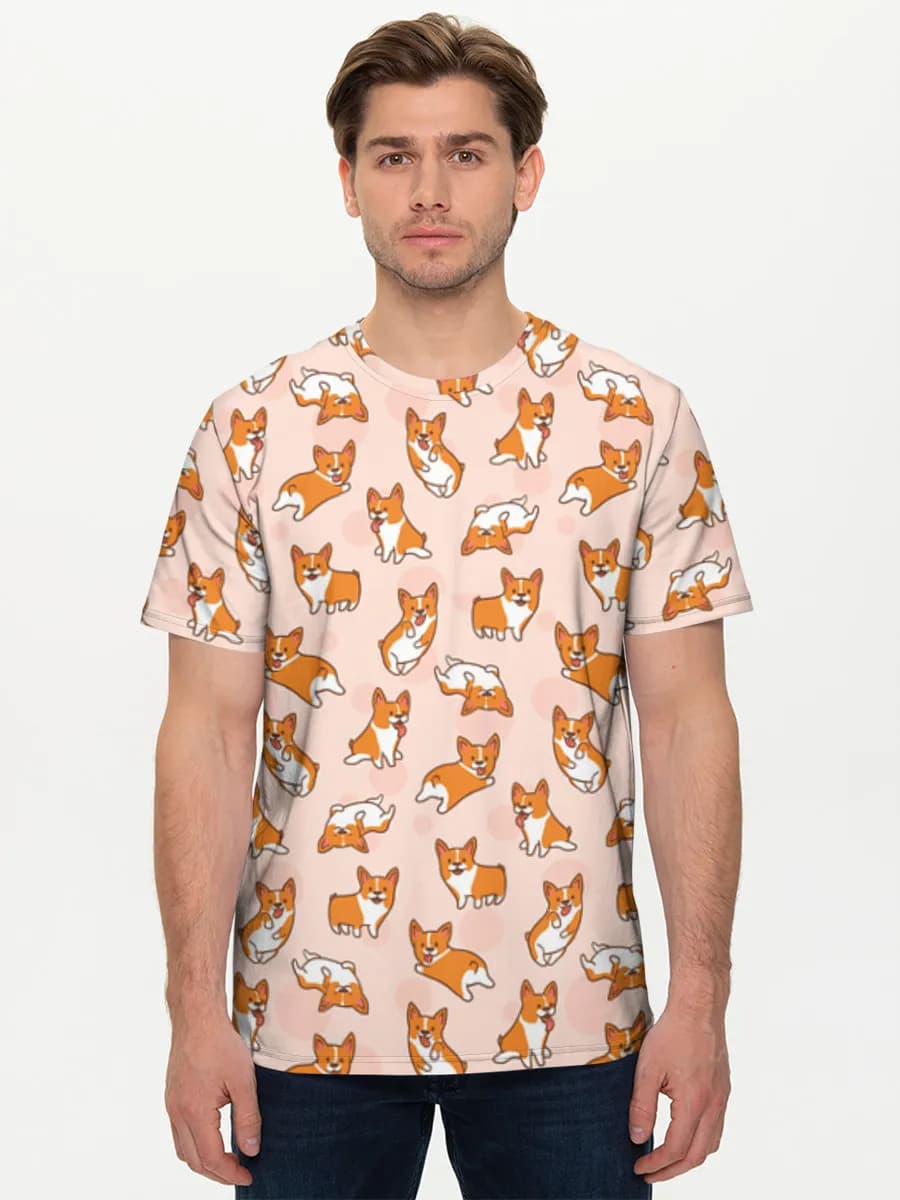 Men's basic cotton T-shirt