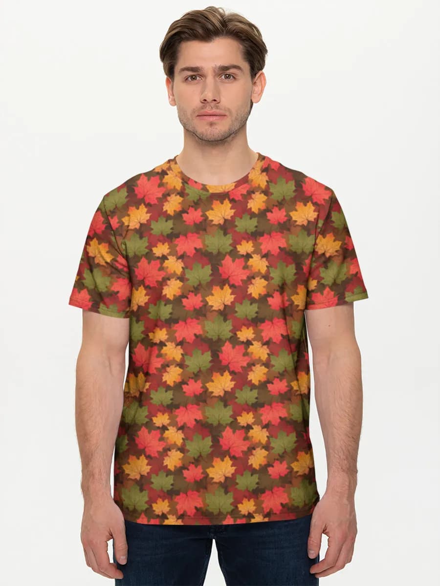 Men's basic cotton T-shirt