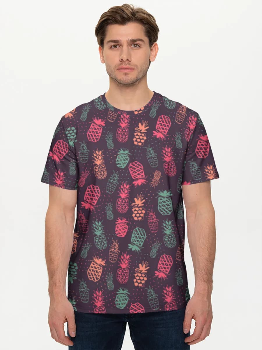 Men's basic cotton T-shirt