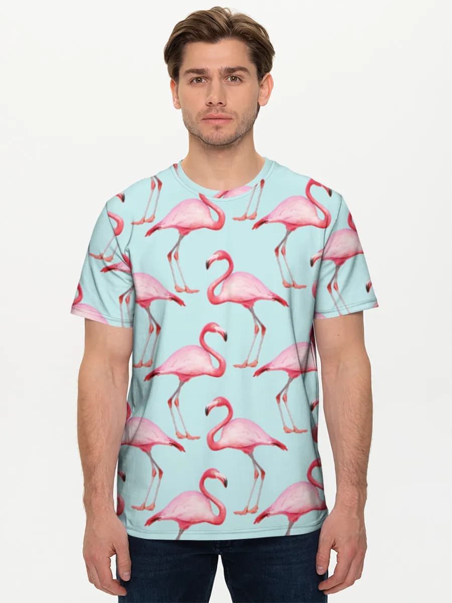 Men's basic cotton T-shirt