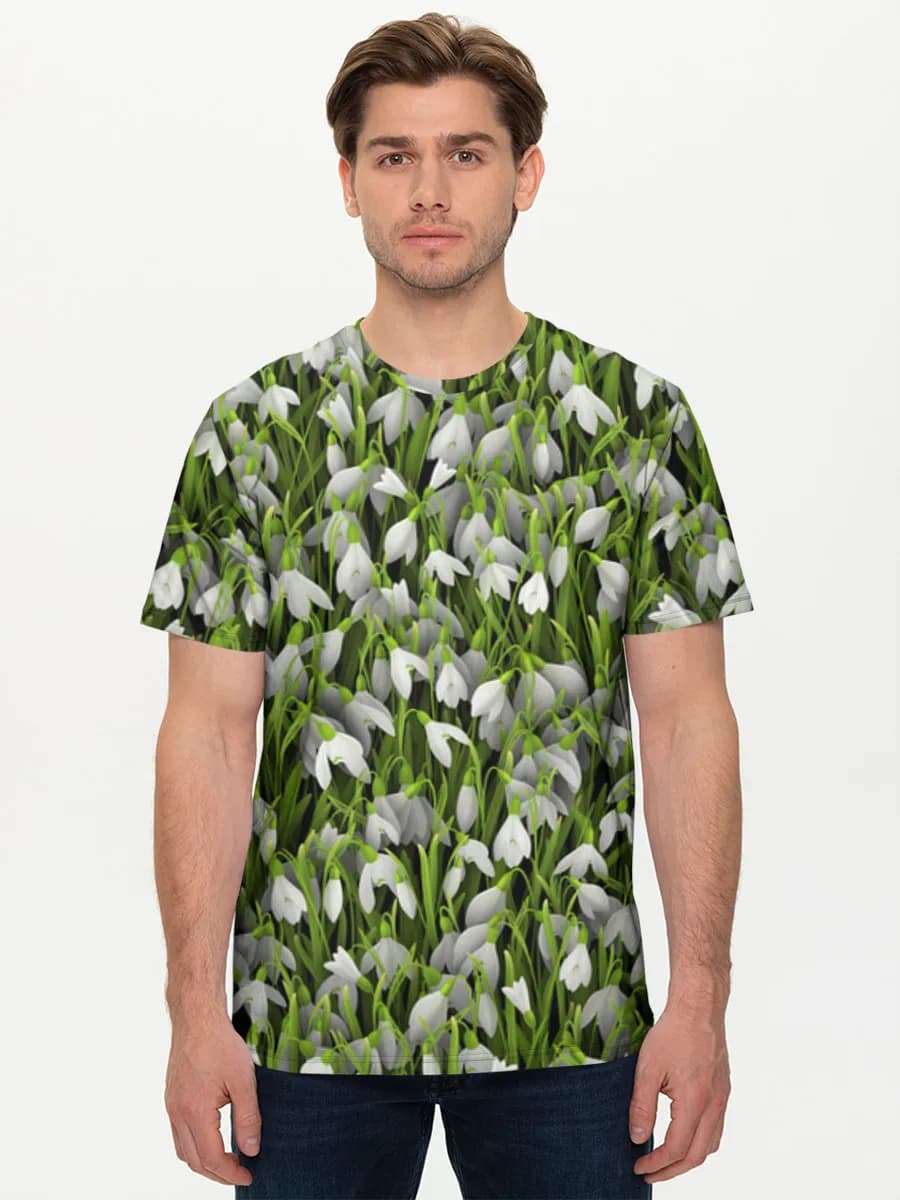 Men's basic cotton T-shirt