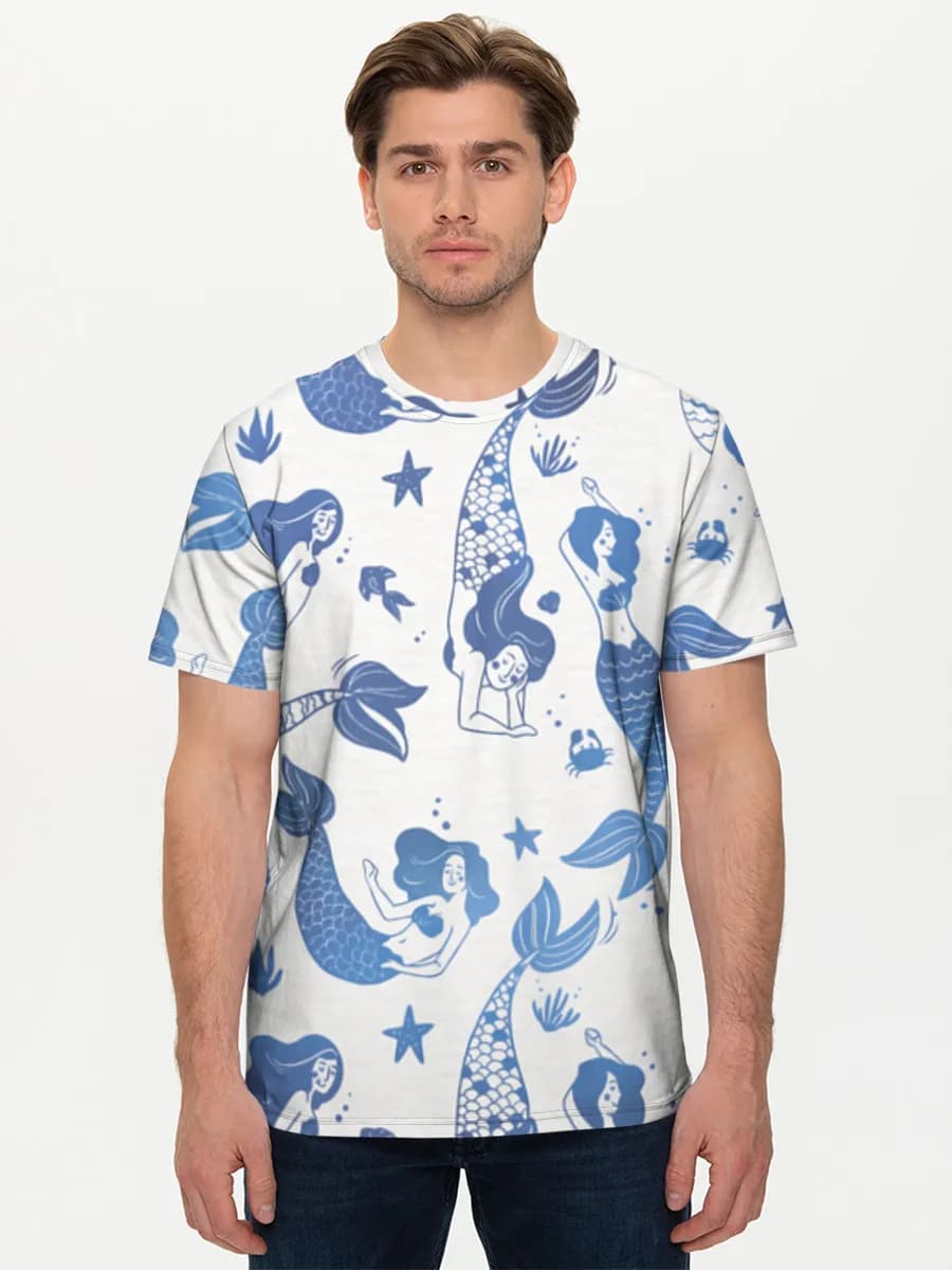 Men's basic cotton T-shirt