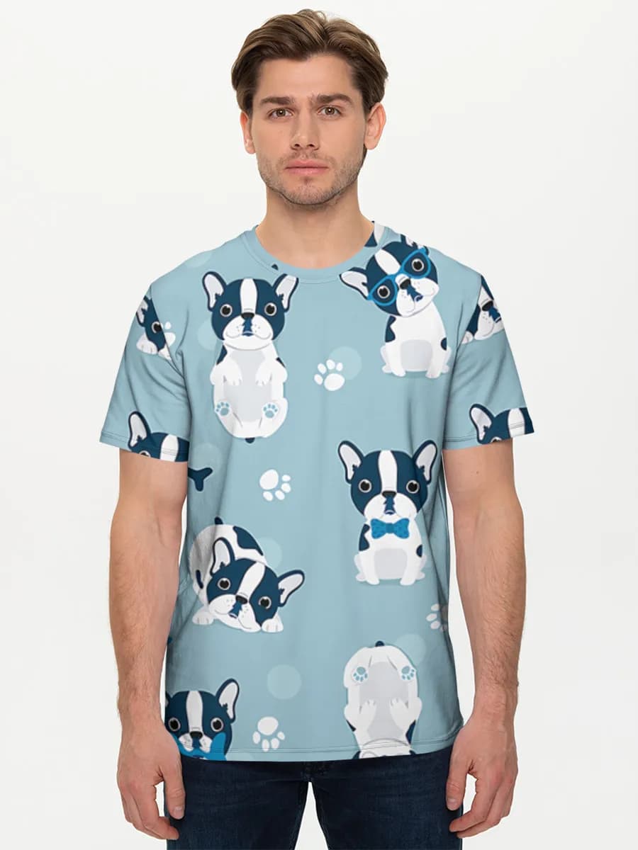 Men's basic cotton T-shirt