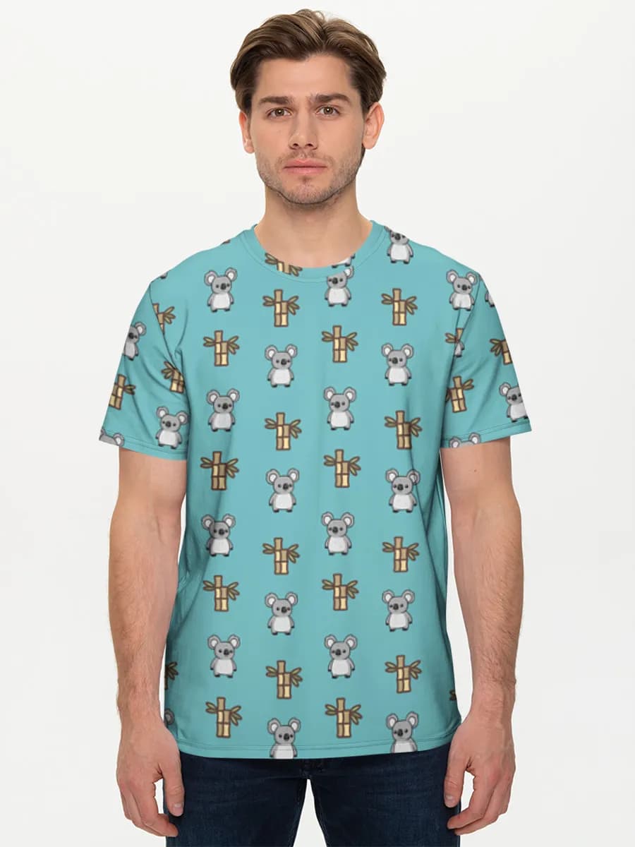 Men's basic cotton T-shirt