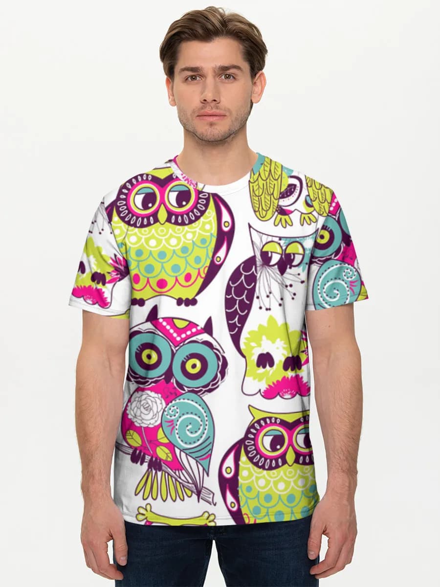 Men's basic cotton T-shirt