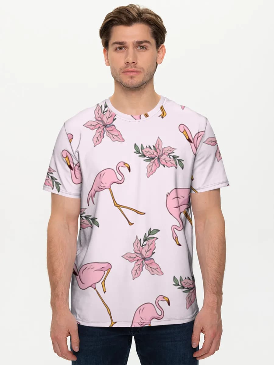 Men's basic cotton T-shirt