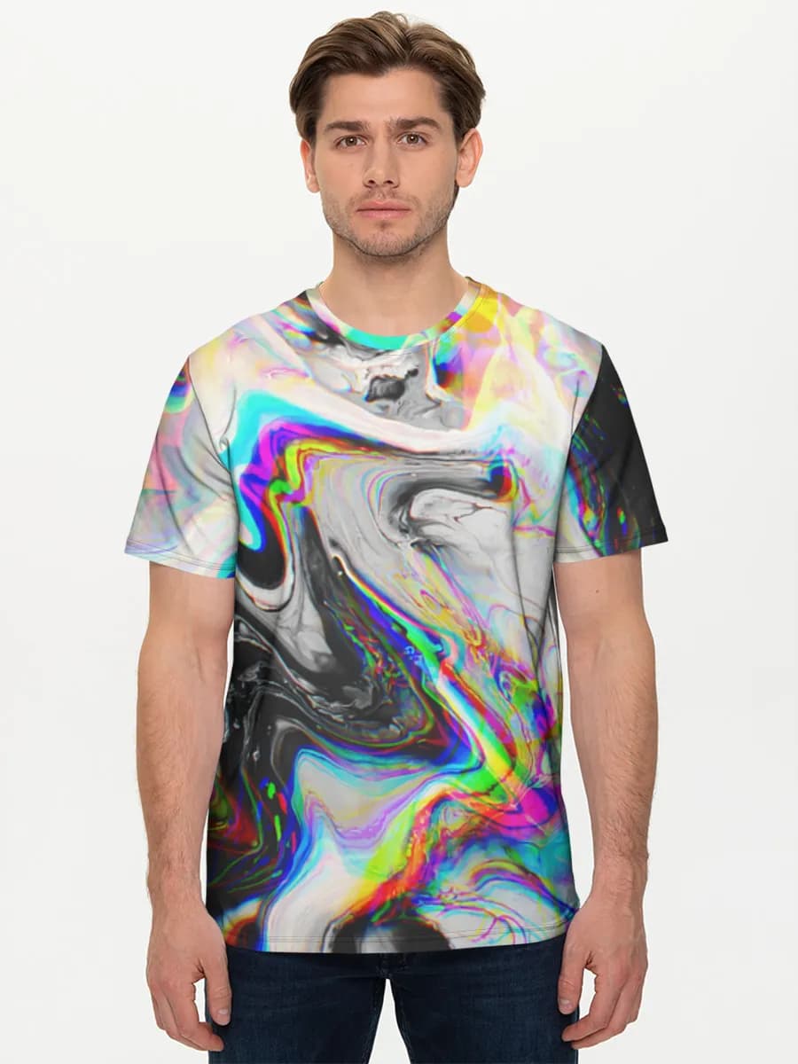 Men's basic cotton T-shirt