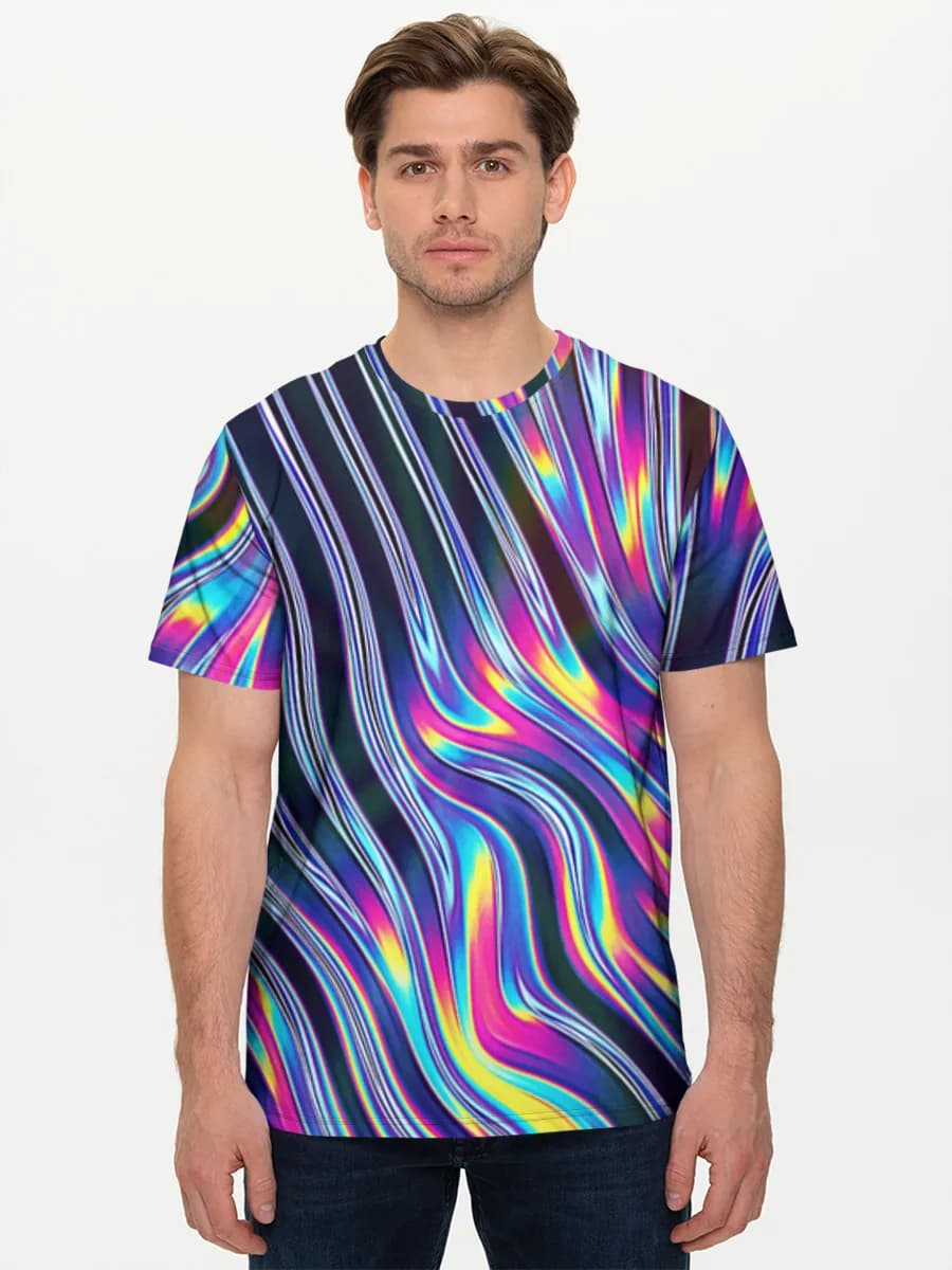 Men's basic cotton T-shirt