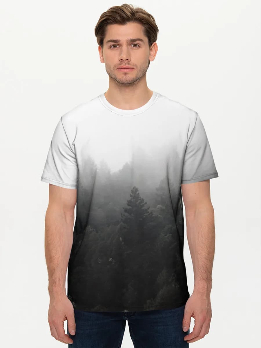 Men's basic cotton T-shirt