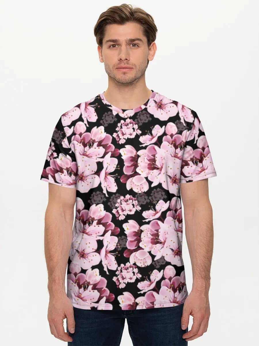 Men's basic cotton T-shirt