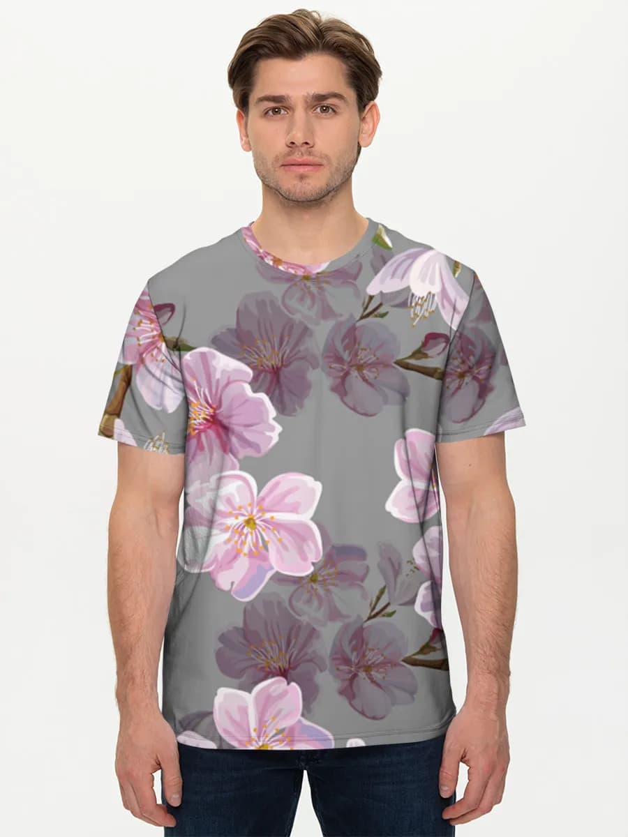 Men's basic cotton T-shirt