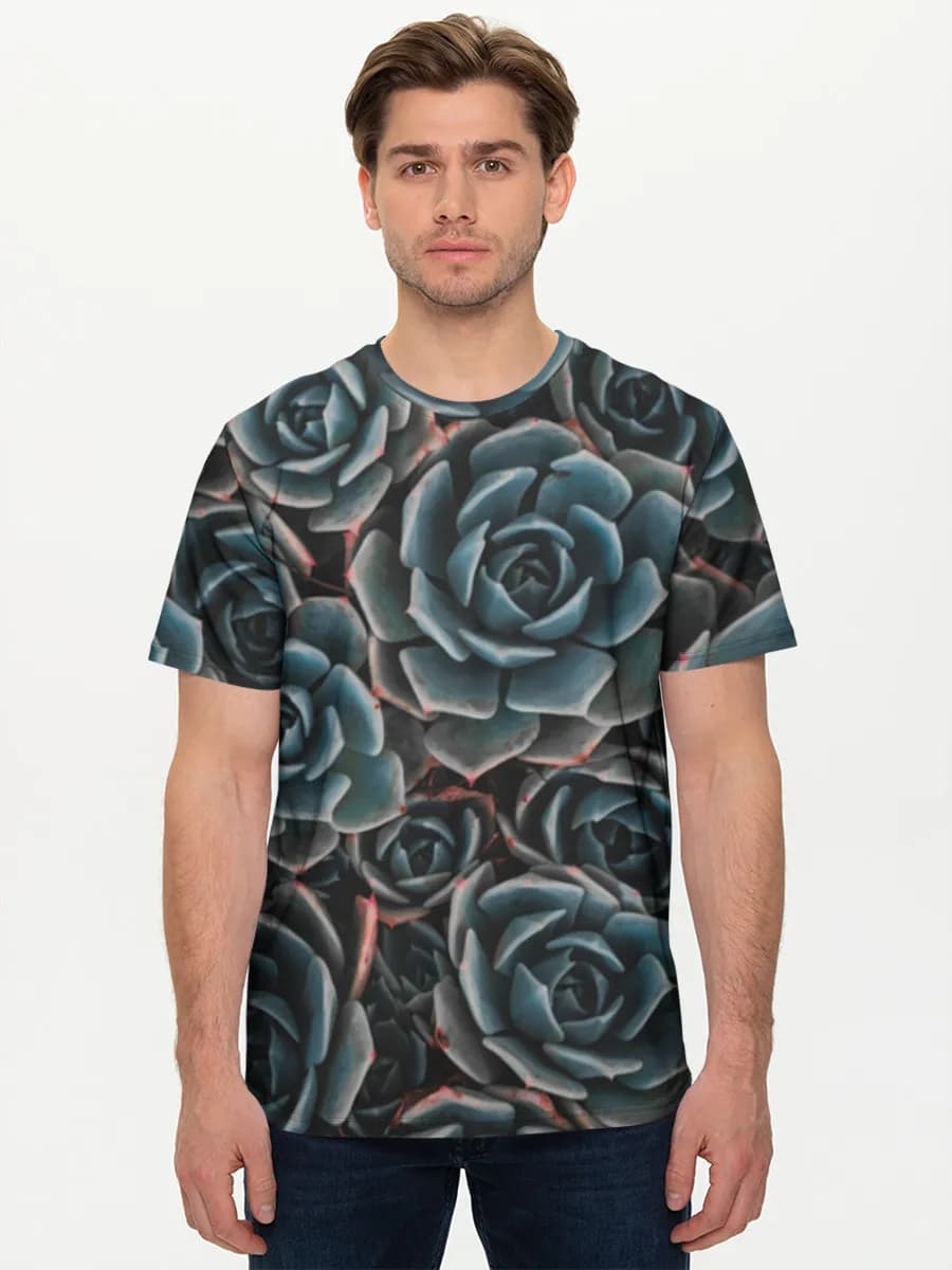 Men's basic cotton T-shirt