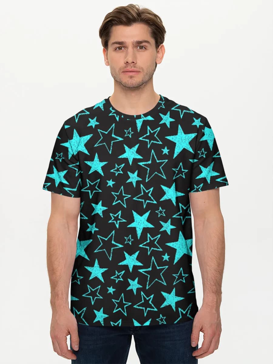 Men's basic cotton T-shirt