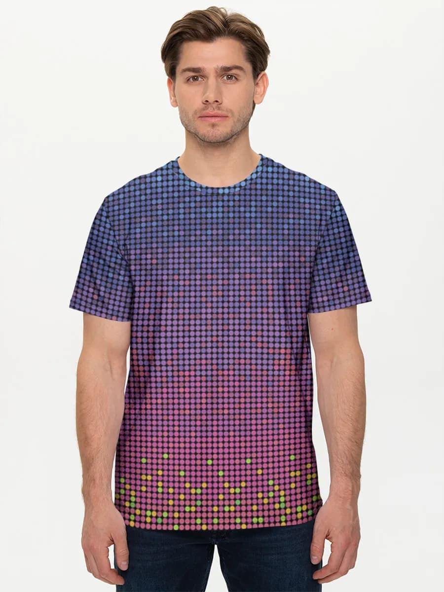 Men's basic cotton T-shirt