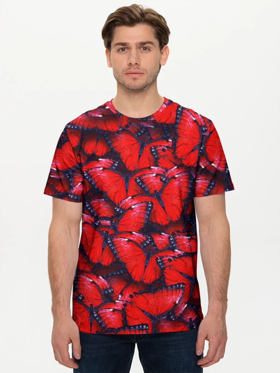 Crimson Butterfly Swarm