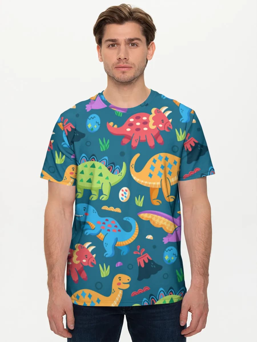Men's basic cotton T-shirt