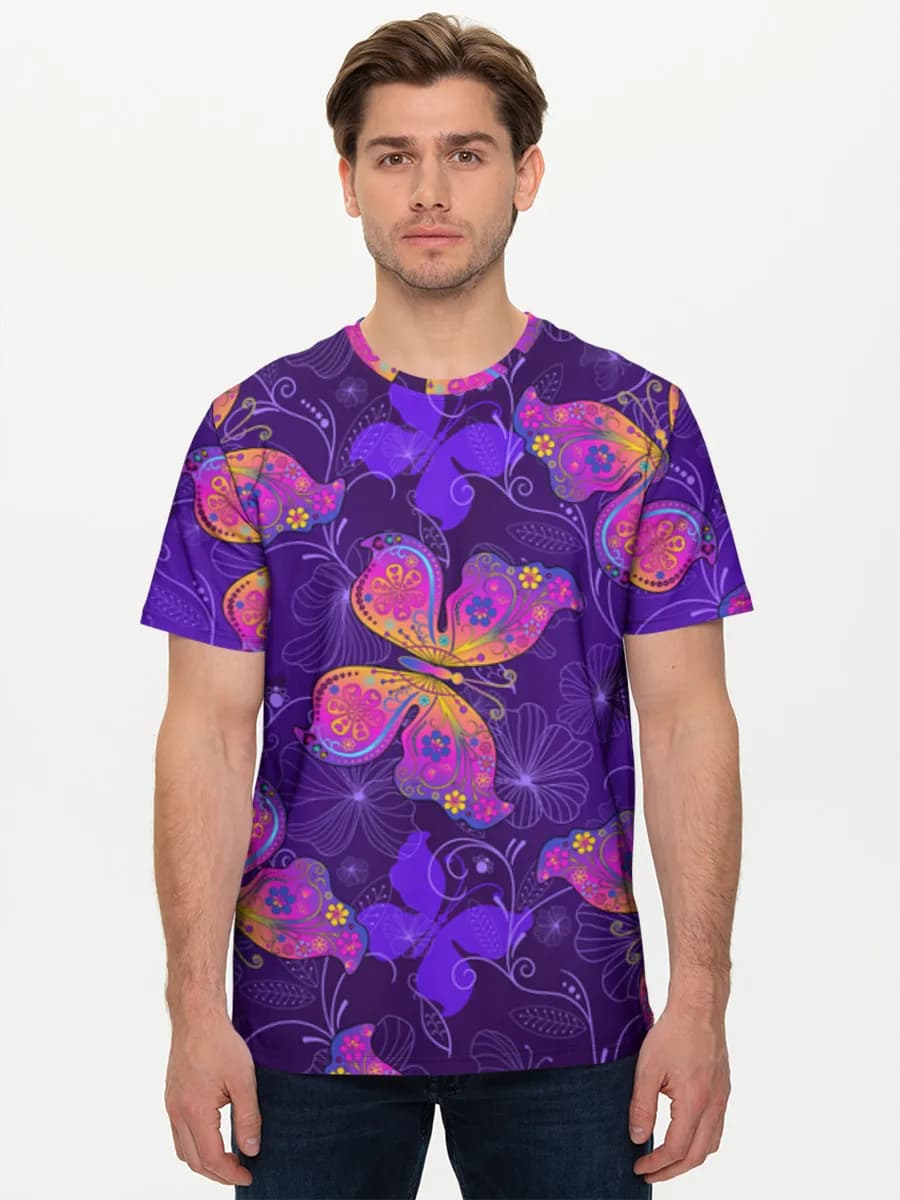 Men's basic cotton T-shirt