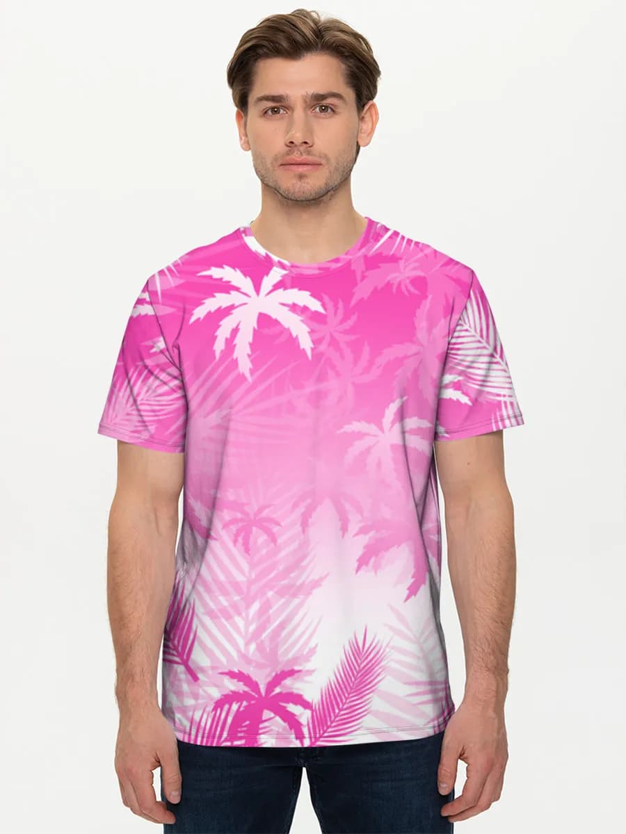 Men's basic cotton T-shirt