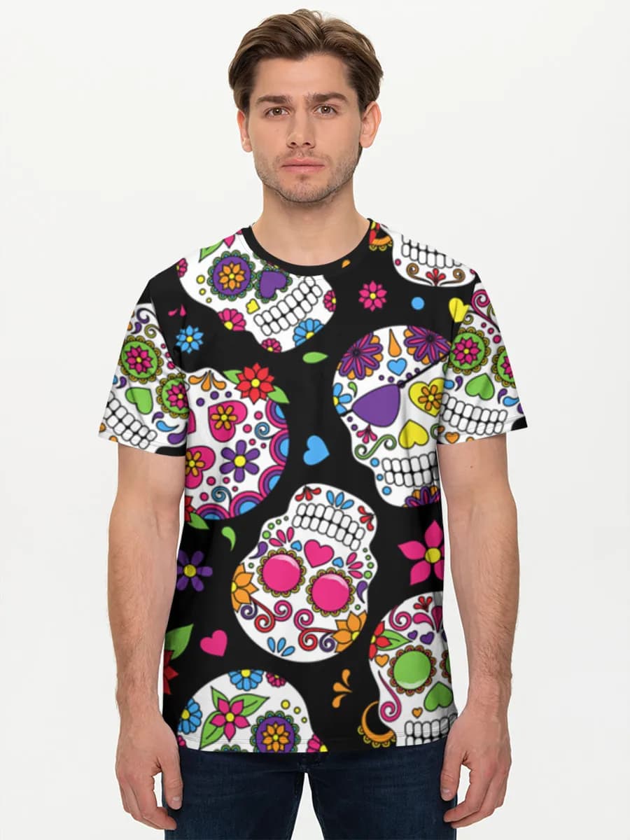 Men's basic cotton T-shirt